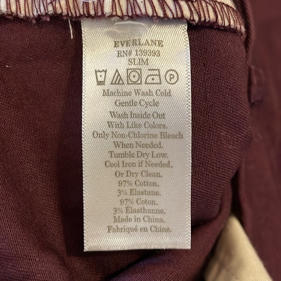 Everlane Slim Chino 36x32 - Picture 4 of 4